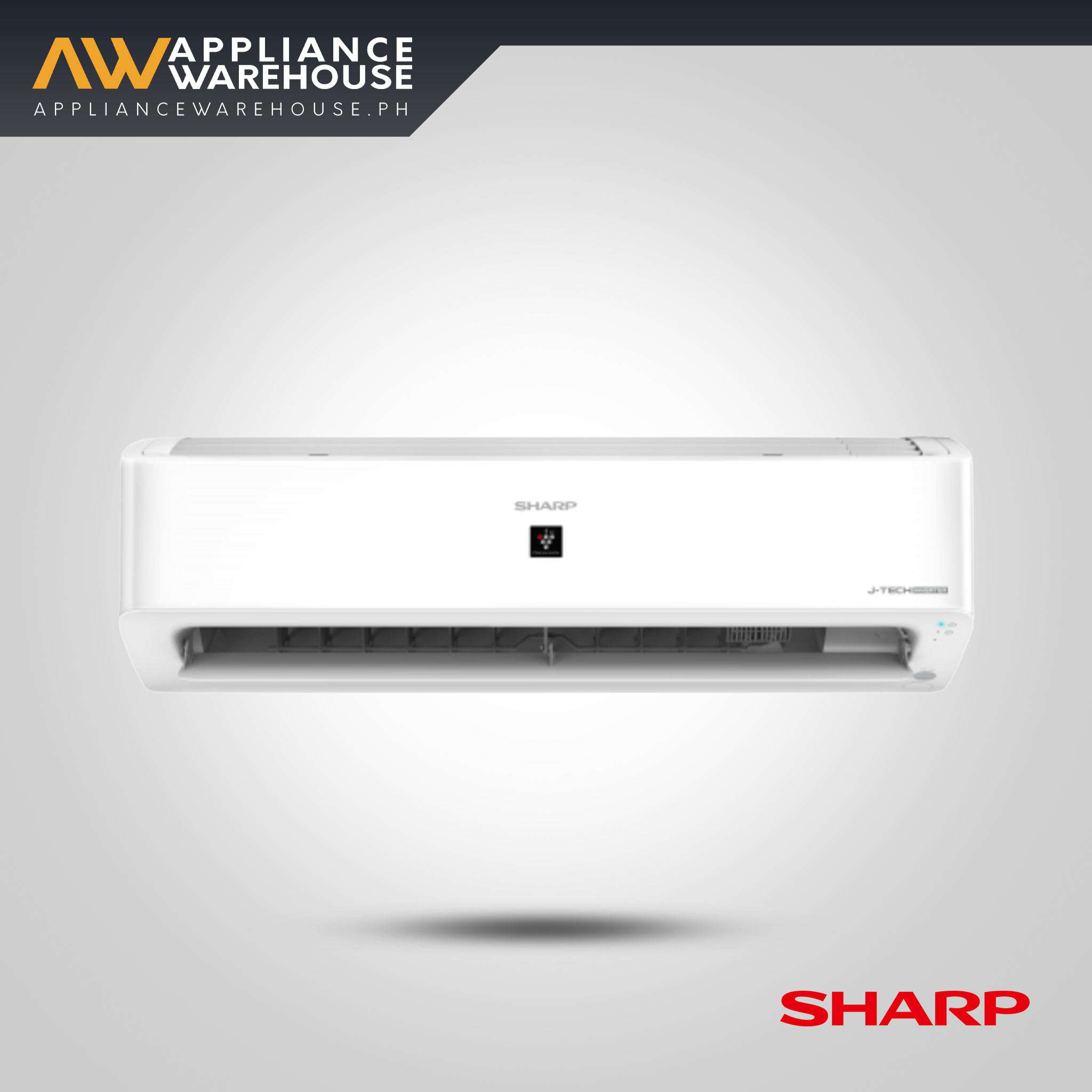 Sharp AH-XP25YMF/AU-X25YMF 2.5 HP J-Tech Inverter Split Type Air Conditioner (Standard)