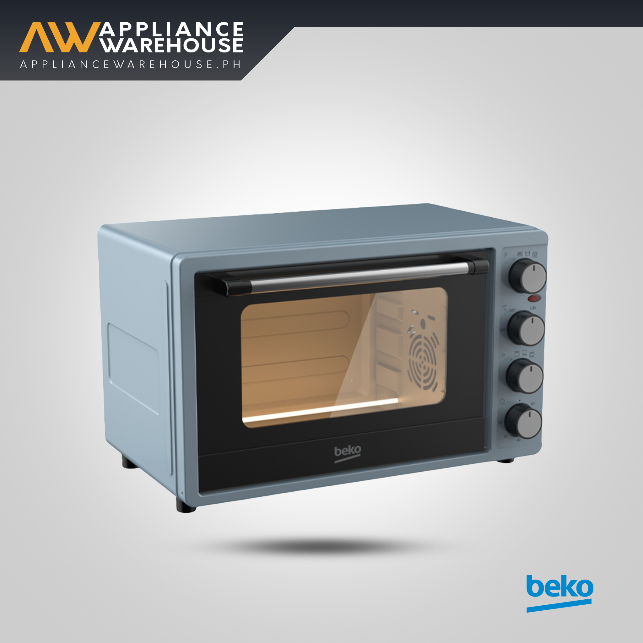 Beko 30L MIDI Oven with Grill (Frozen Blue) BMF30EB