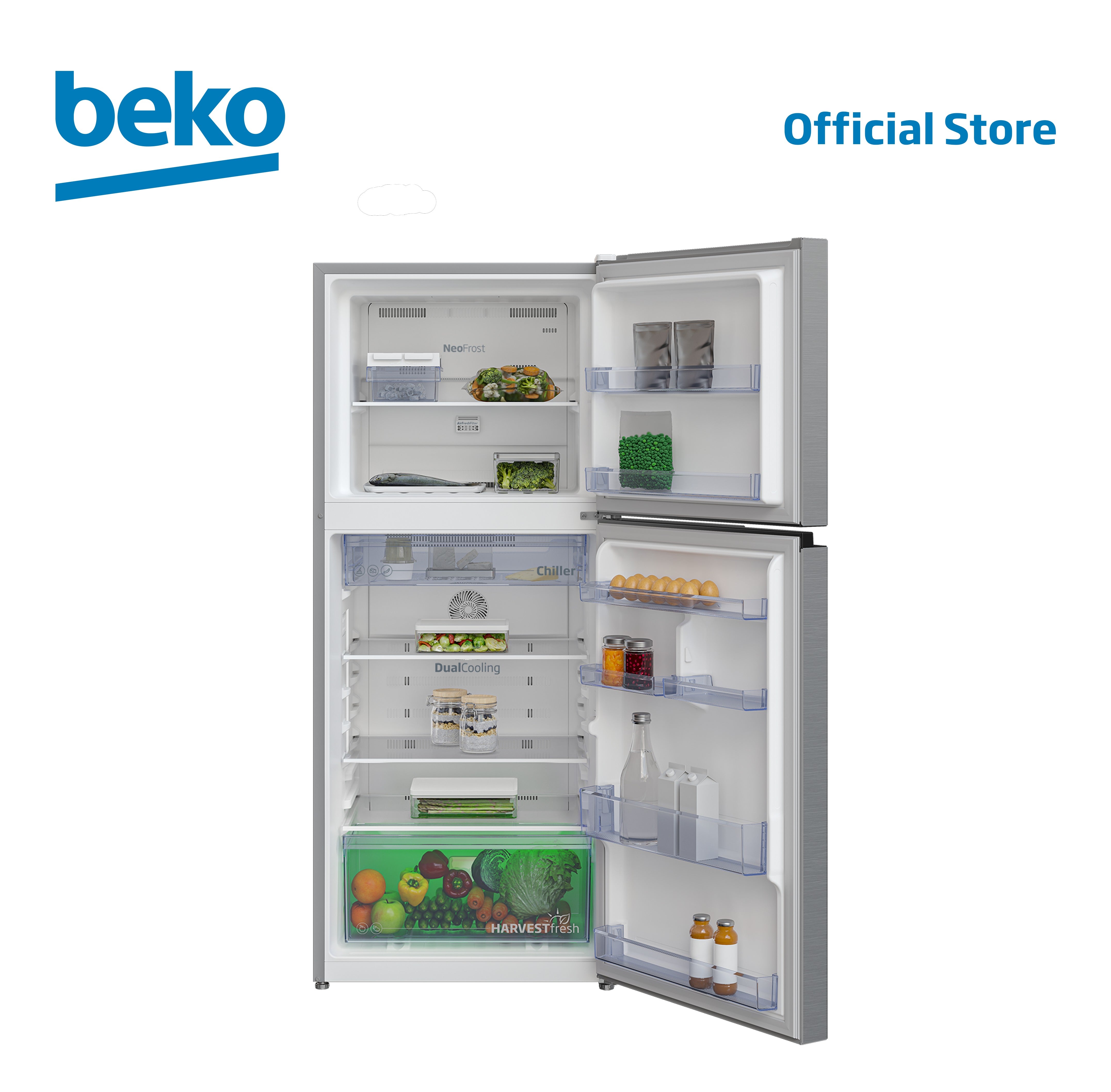 BekoRefrigerator372L_13.1cu.ft_TopMountFreezerInverterRDNT371I50VS-3