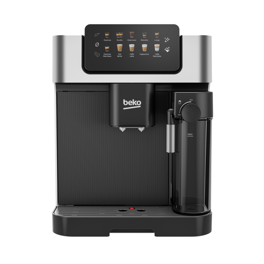 Beko coffee machine on a white background