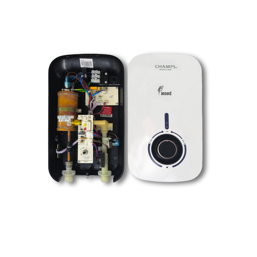 Champs Accord 3.5 Kw Singlepoint Instant Water Heater (White) (3)