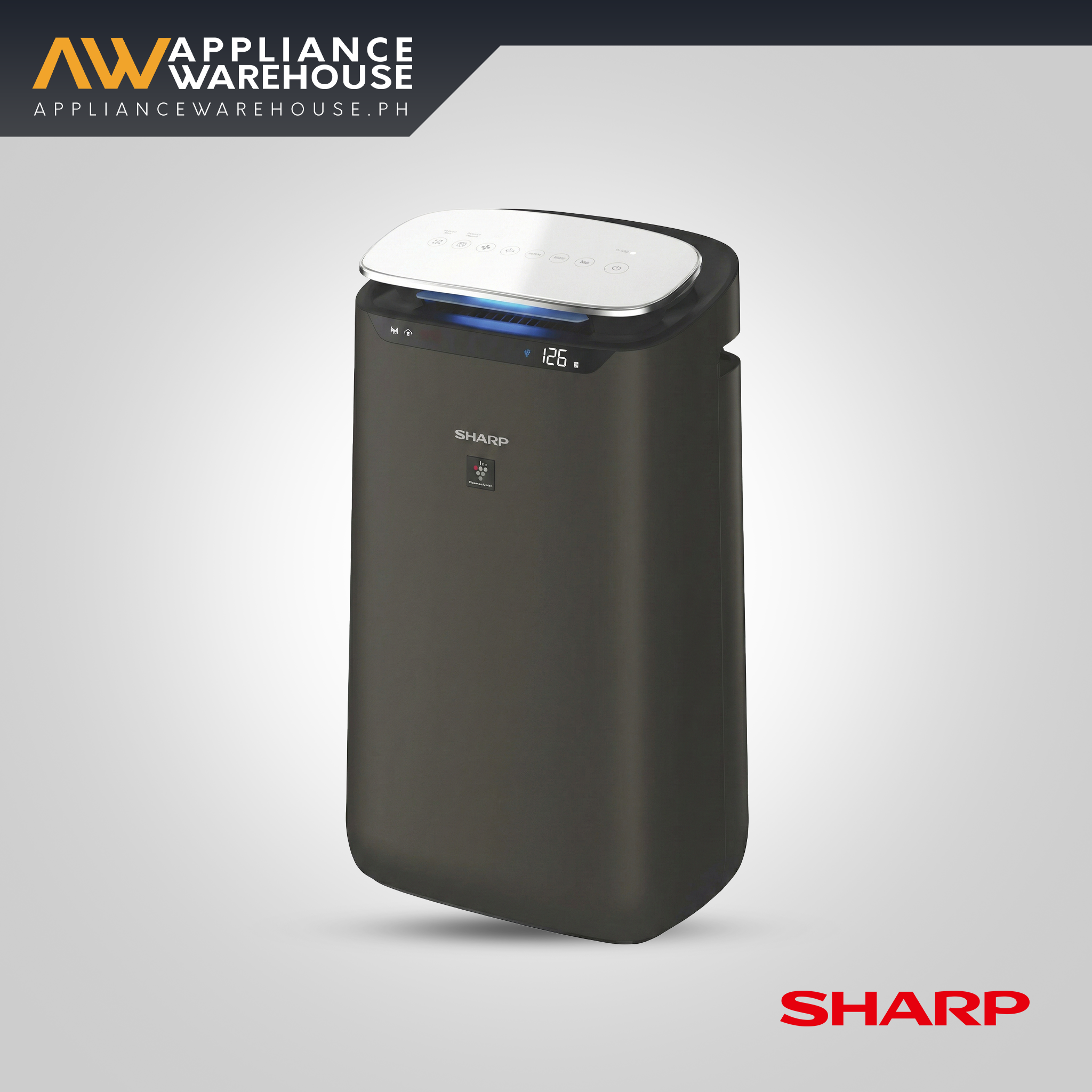 Sharp FP-J80EP-H Air Plasmacluster Intelligent Air Purifier with (WIFI) AioT function