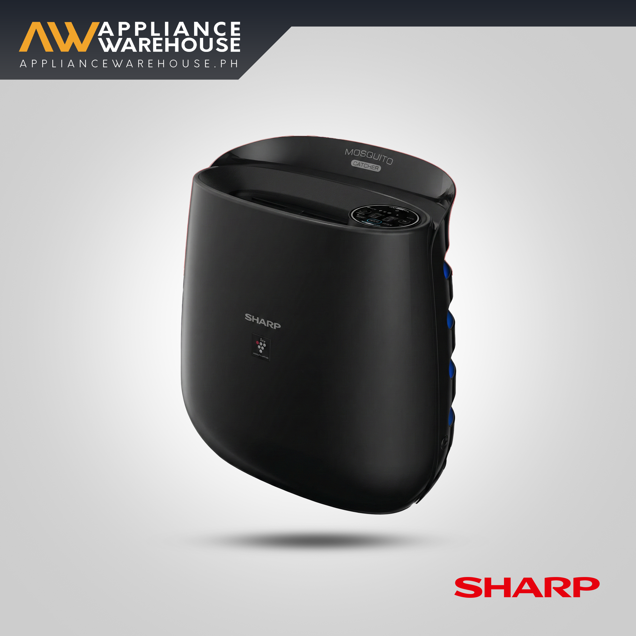 Sharp FP-JM30P-B Air Plasmacluster Air Purifier with Mosquito Catcher