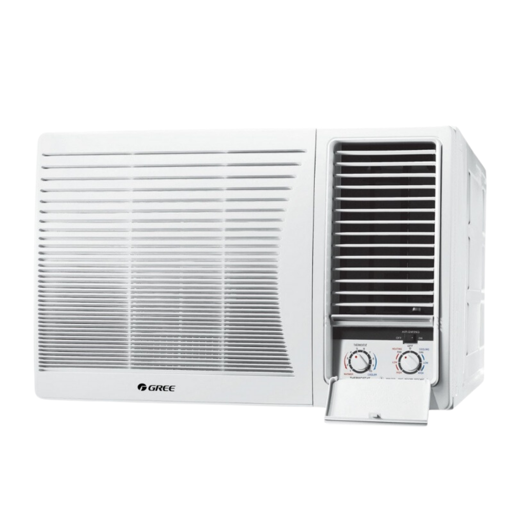 Gree GJ12-6NM 1.5HP Window Type Manual Non-Inverter Aircon