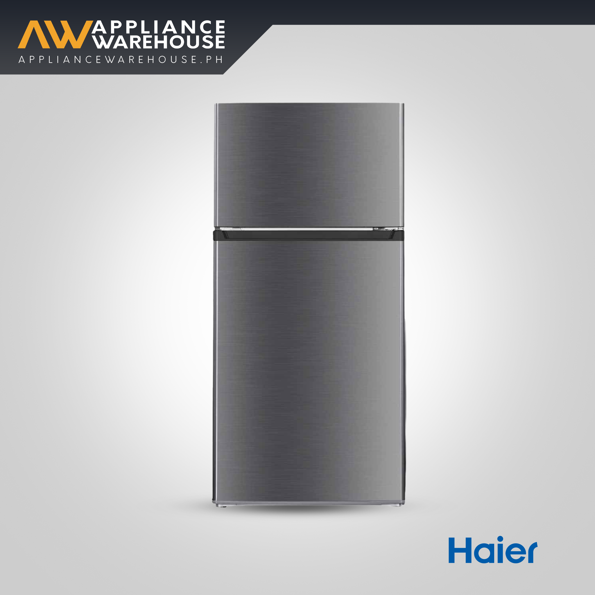 Haier 6.0 cu. ft. Fresh Cooling Two Door Refrigerator (Inox Finish)