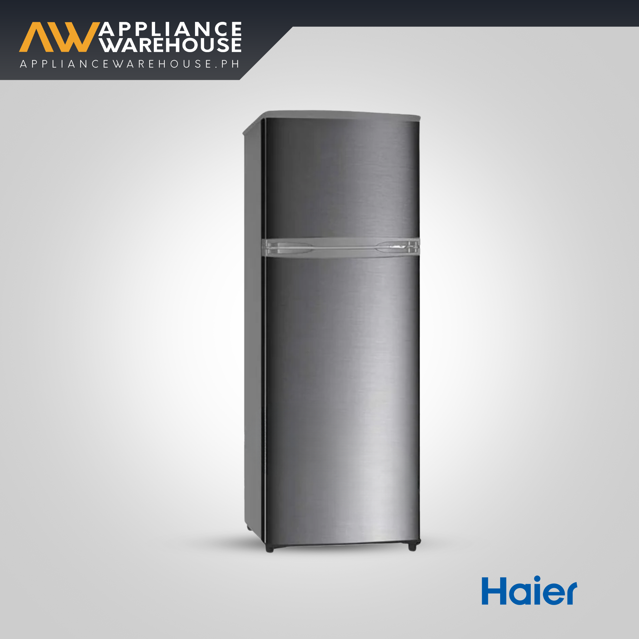 Haier HRF-D230H 6.4 cu.ft./181L Fresh Cooling Direct Cool Two Door Refrigerator (Inox Finish)