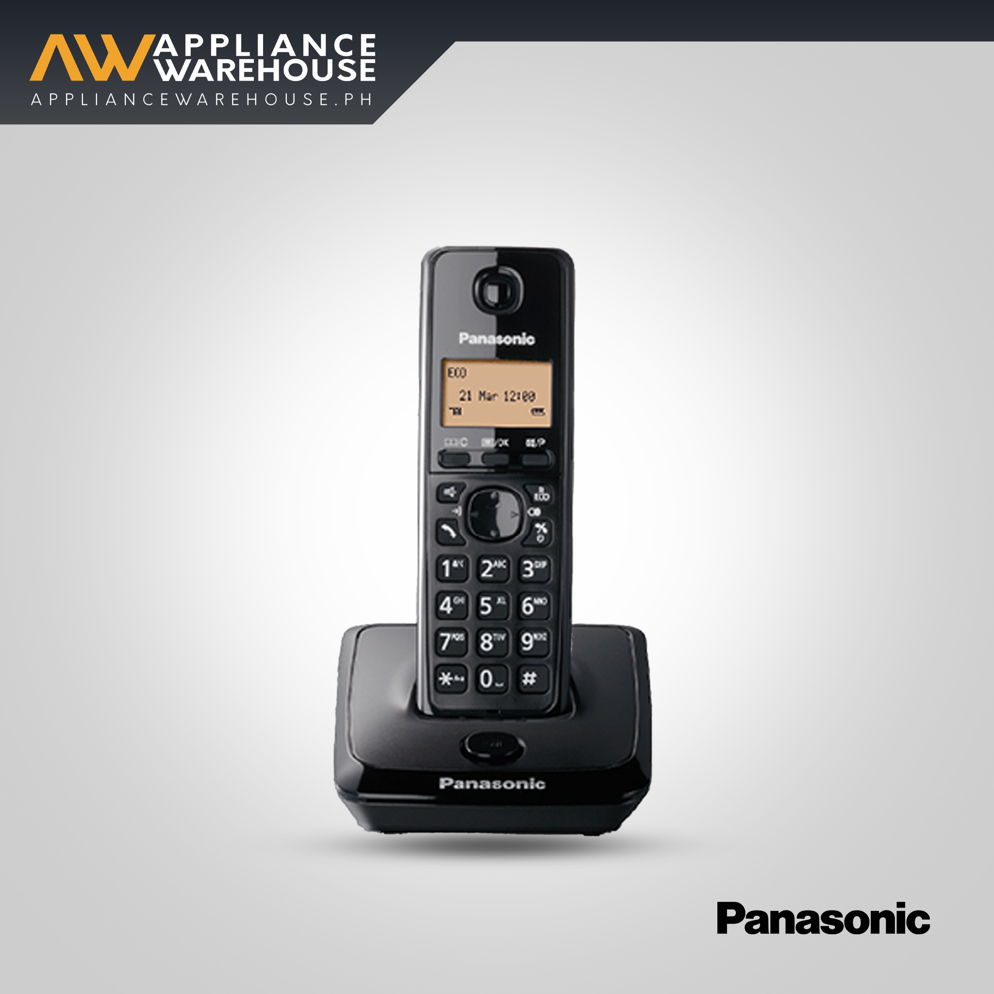 Panasonic Cordless Telephone – Black