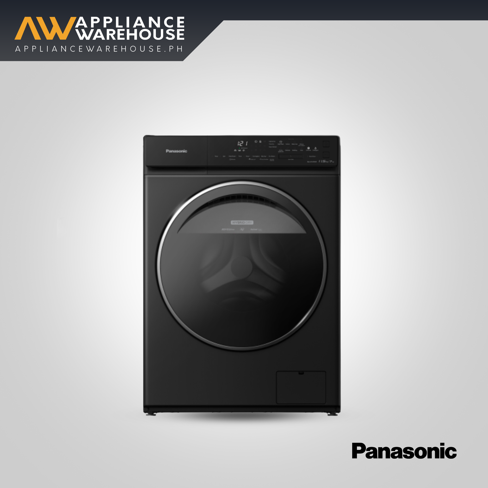 Panasonic NA-S157FW1BP 11.5kg/7kg Front Load Fully Automatic Washing Machine Smart Wash