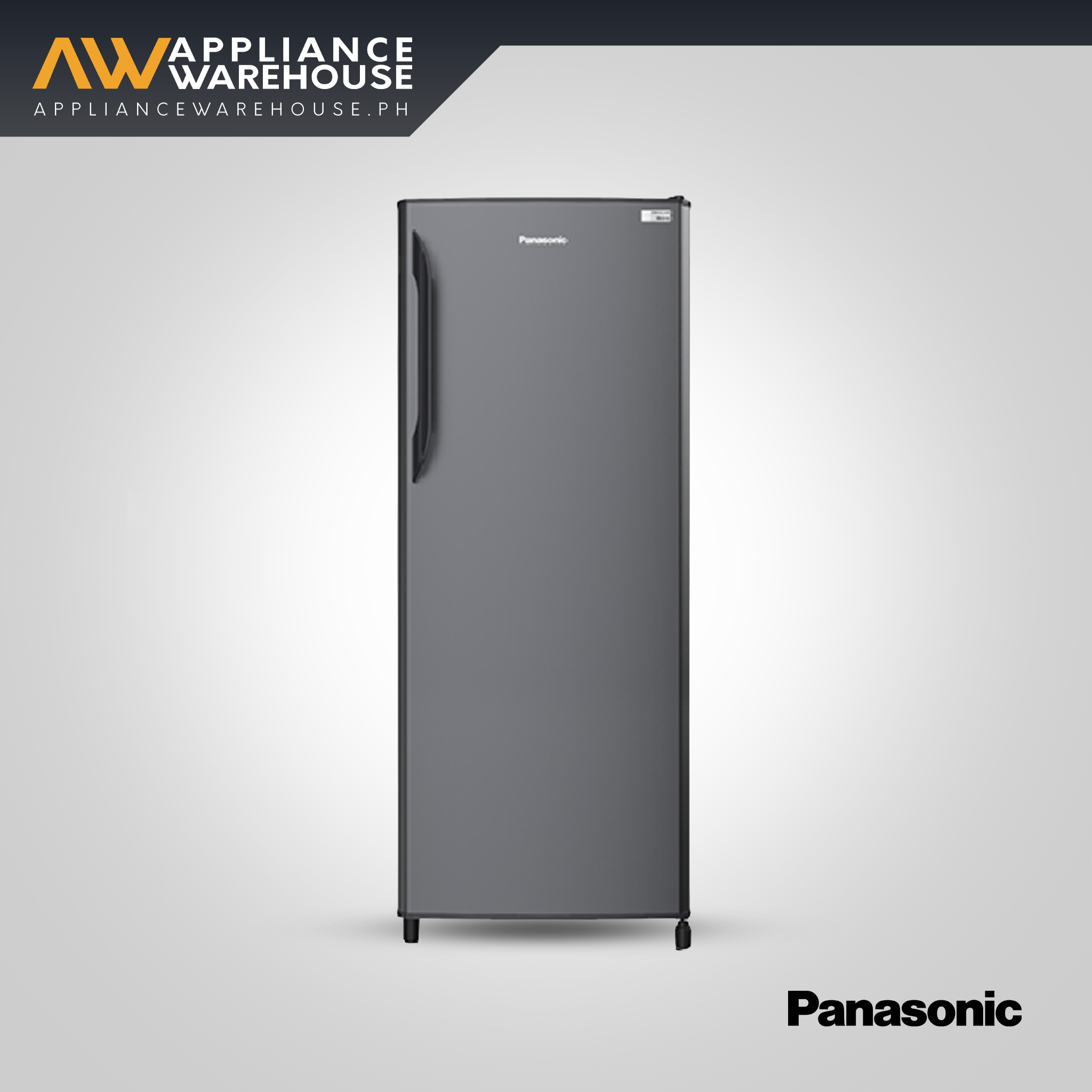 Panasonic NR-AQ241FB 8.0 cu ft Direct Cool Inverter Upright Freezer