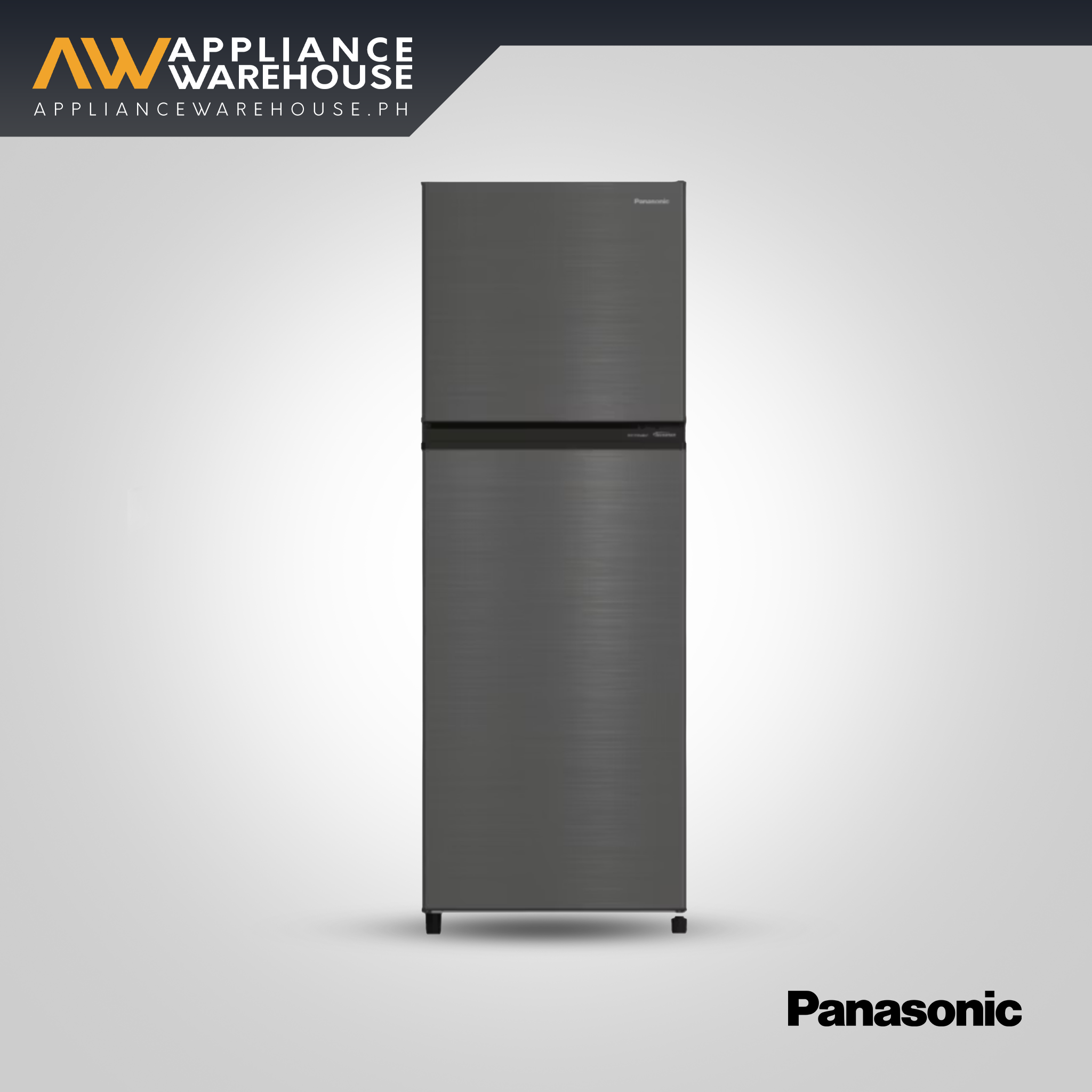 Panasonic NR-BQ282VB 10 cu.ft 2 Door Top Freezer Direct Cooling Manual Defrost Inverter Refrigerator