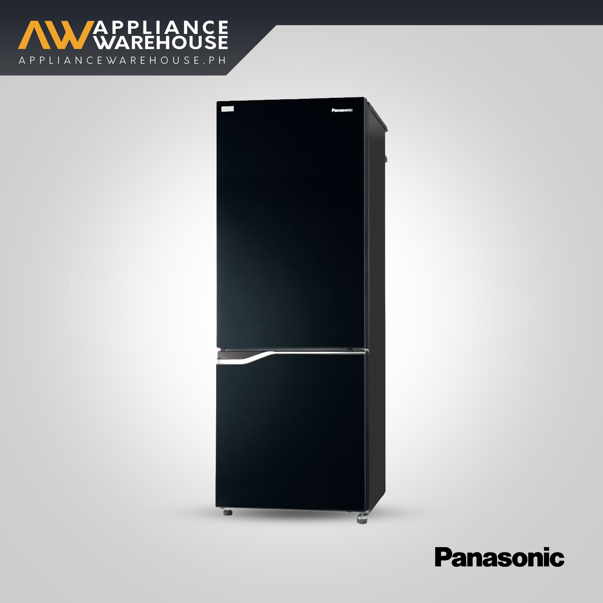 Panasonic NR-BV28CQKPH 9cu. ft. Bottom Freezer No-frost Inverter Refrigerator with ECONAVI