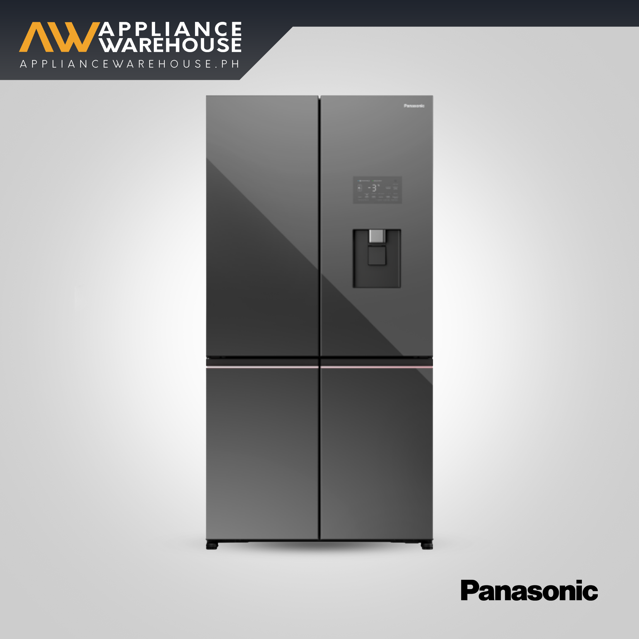 Panasonic NR-XY680YMMP 24.3 cu.ft. Premium 4-door Refrigerator with NANOE X