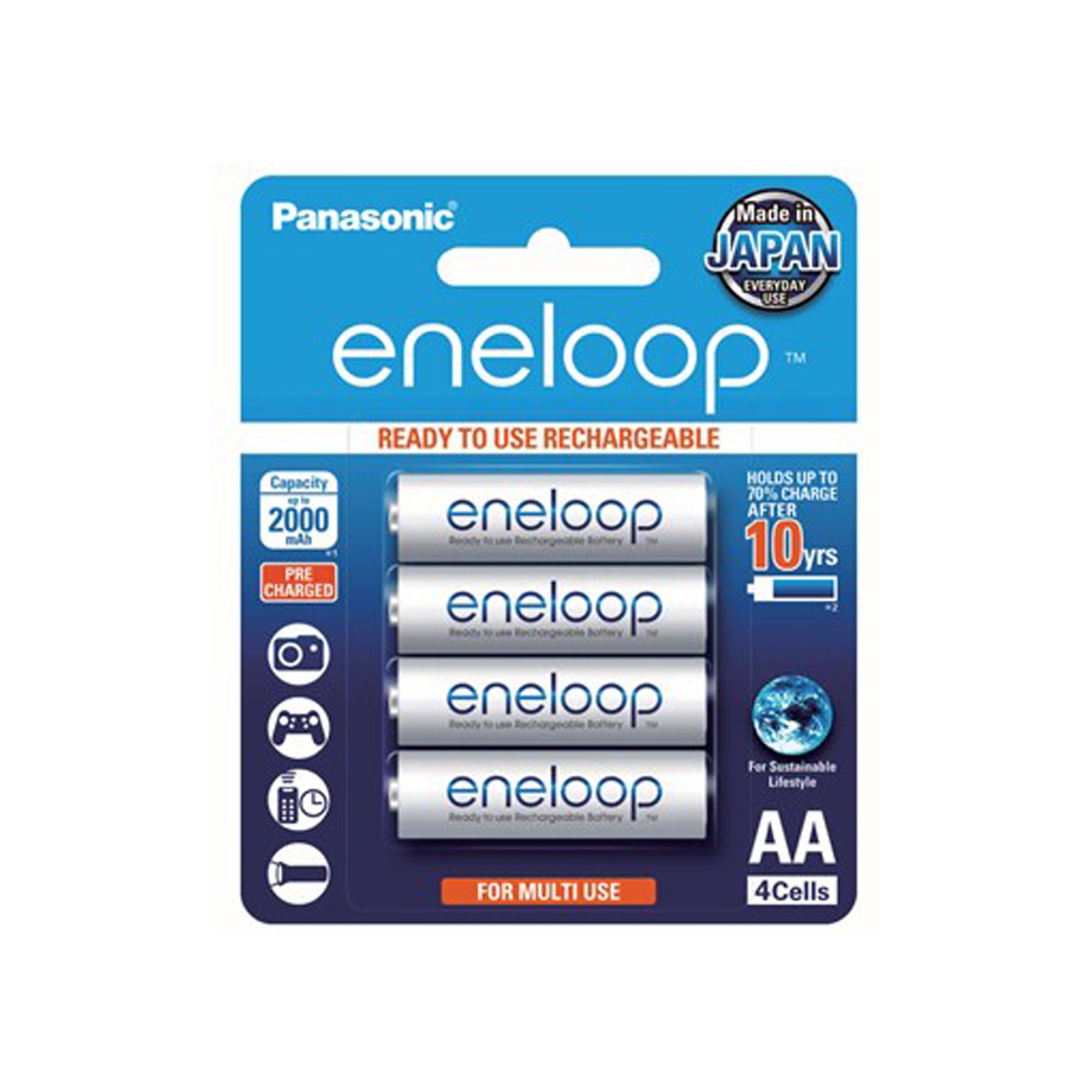 PanasonicBK-3MCCE4BTeneloopAA_4pcsRechargeableBattery-2
