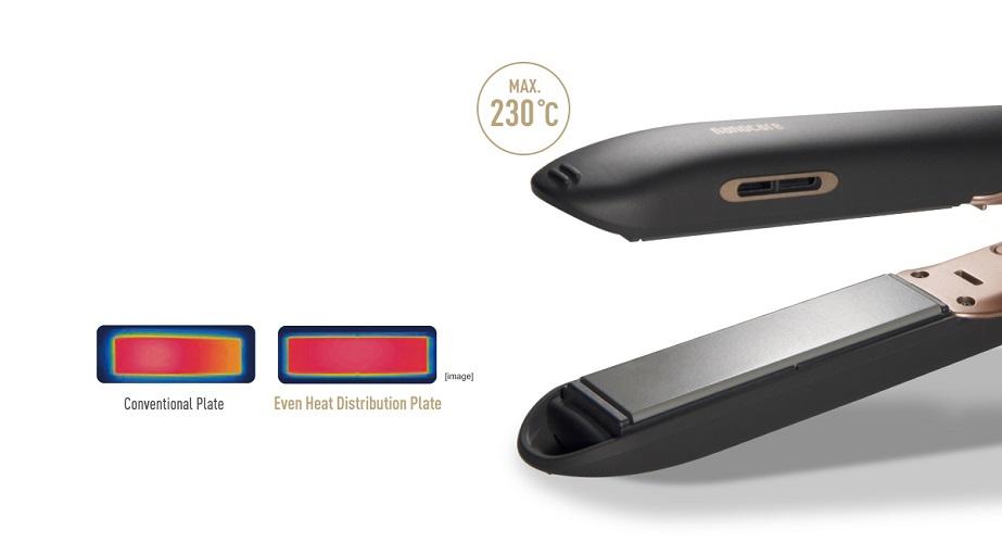 PanasonicBeautyHairStraightenerwithnanoe_TechnologyEH-HS99-Moisturizeshairforshinyandstyledfinish-4