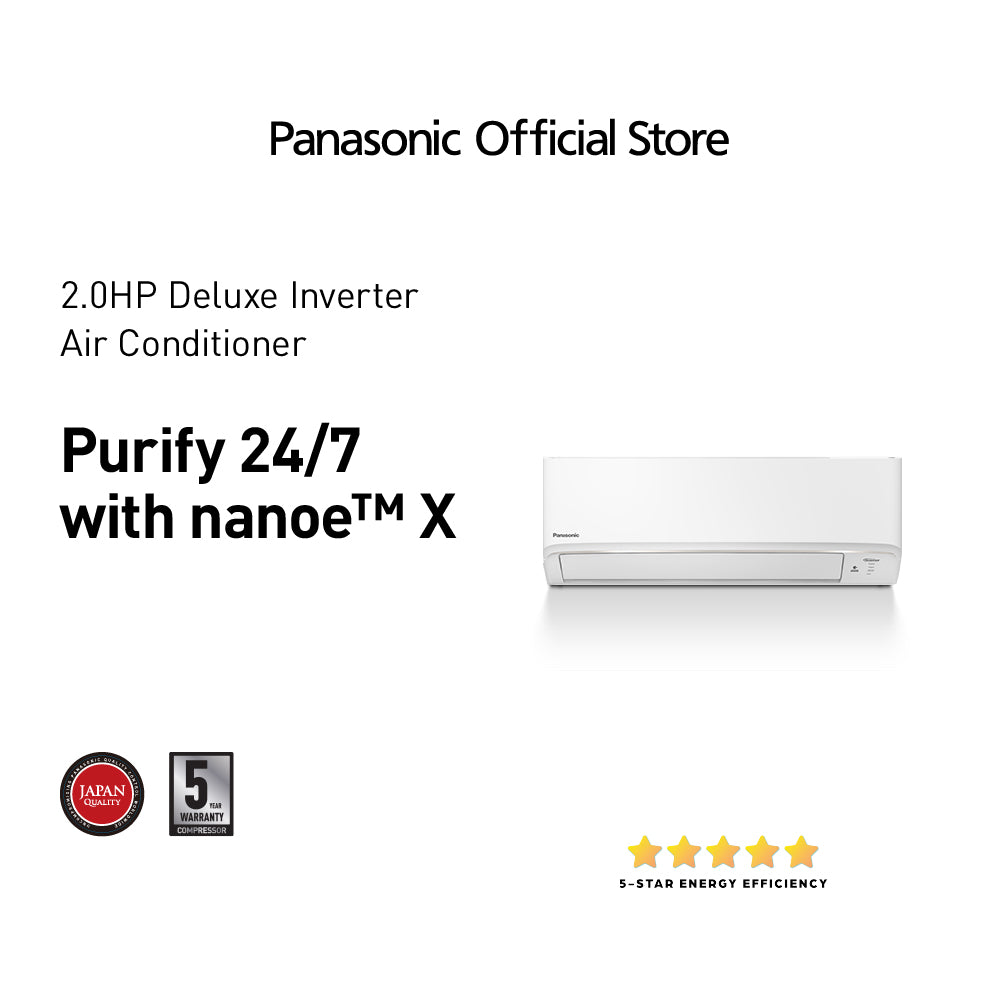 PanasonicCS-XPU18WKQ2.0HPDeluxeInverterSplitTypeAircon_Nanoe_X_-8