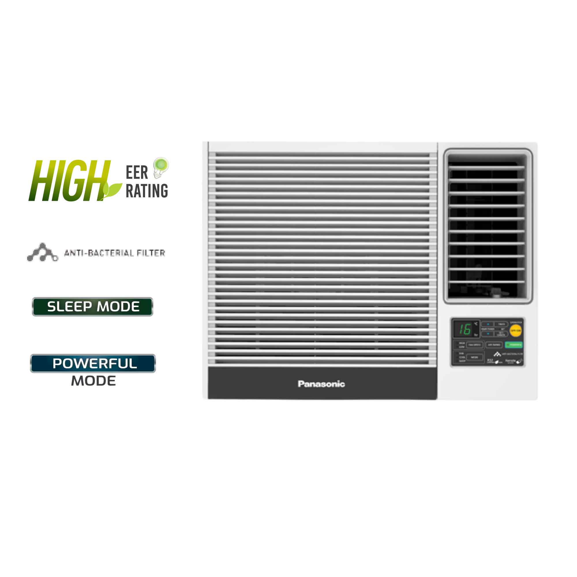 PanasonicCW-XN920JPH1.0HpDeluxeRemoteControlWindowTypeAircon-2