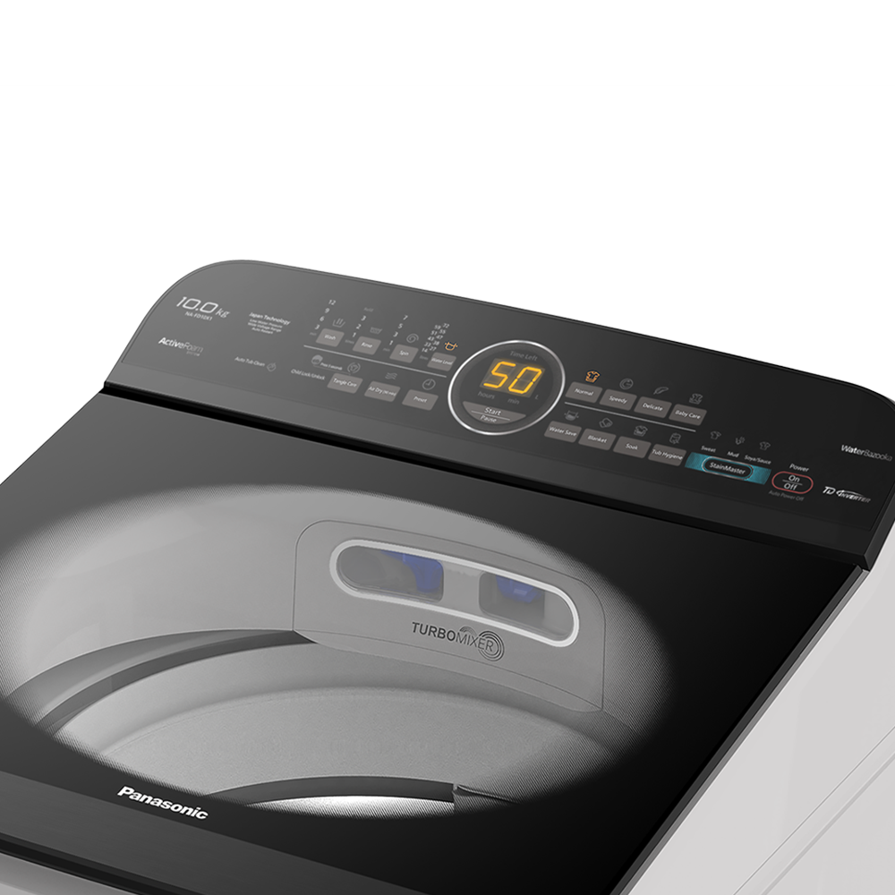 PanasonicNA-FD10X1HRM10.0KgFullyAutomaticTopLoadInverterWashingMachine-3