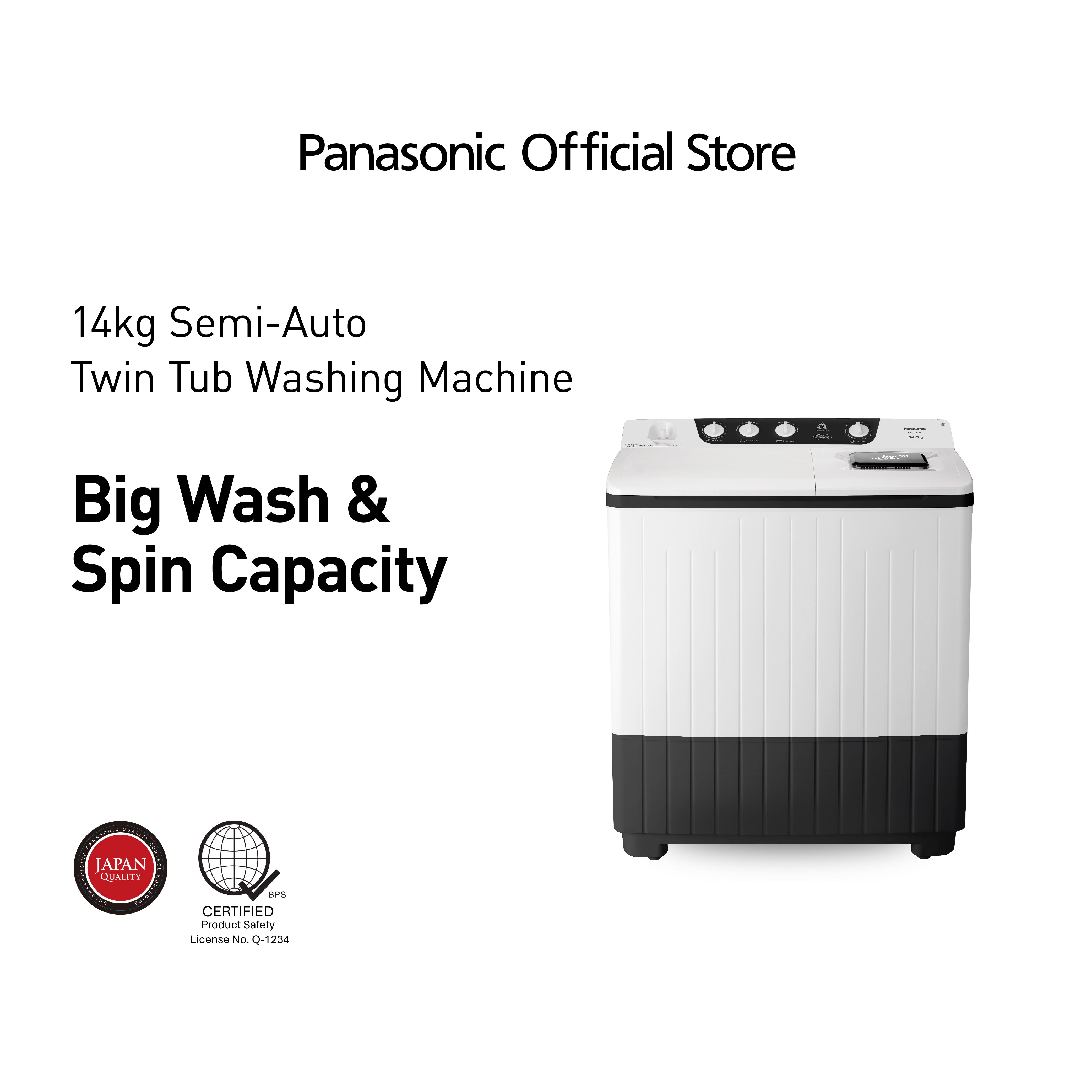 PanasonicNA-W14021B14.0Kg.TwinTubWashingMachine-1