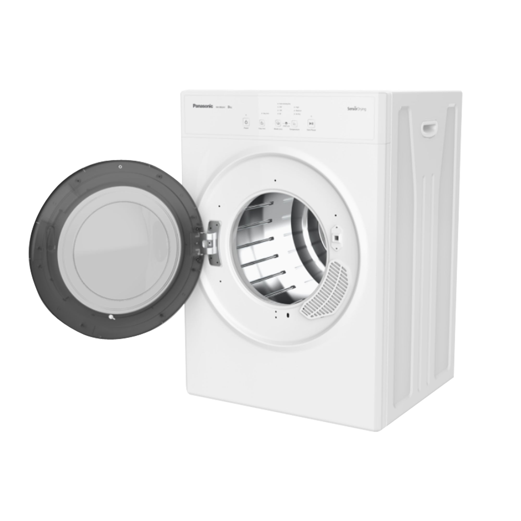 PanasonicNH-E80JA1WPH8.0KgFrontLoadTumbleElectricVentedDryer-3