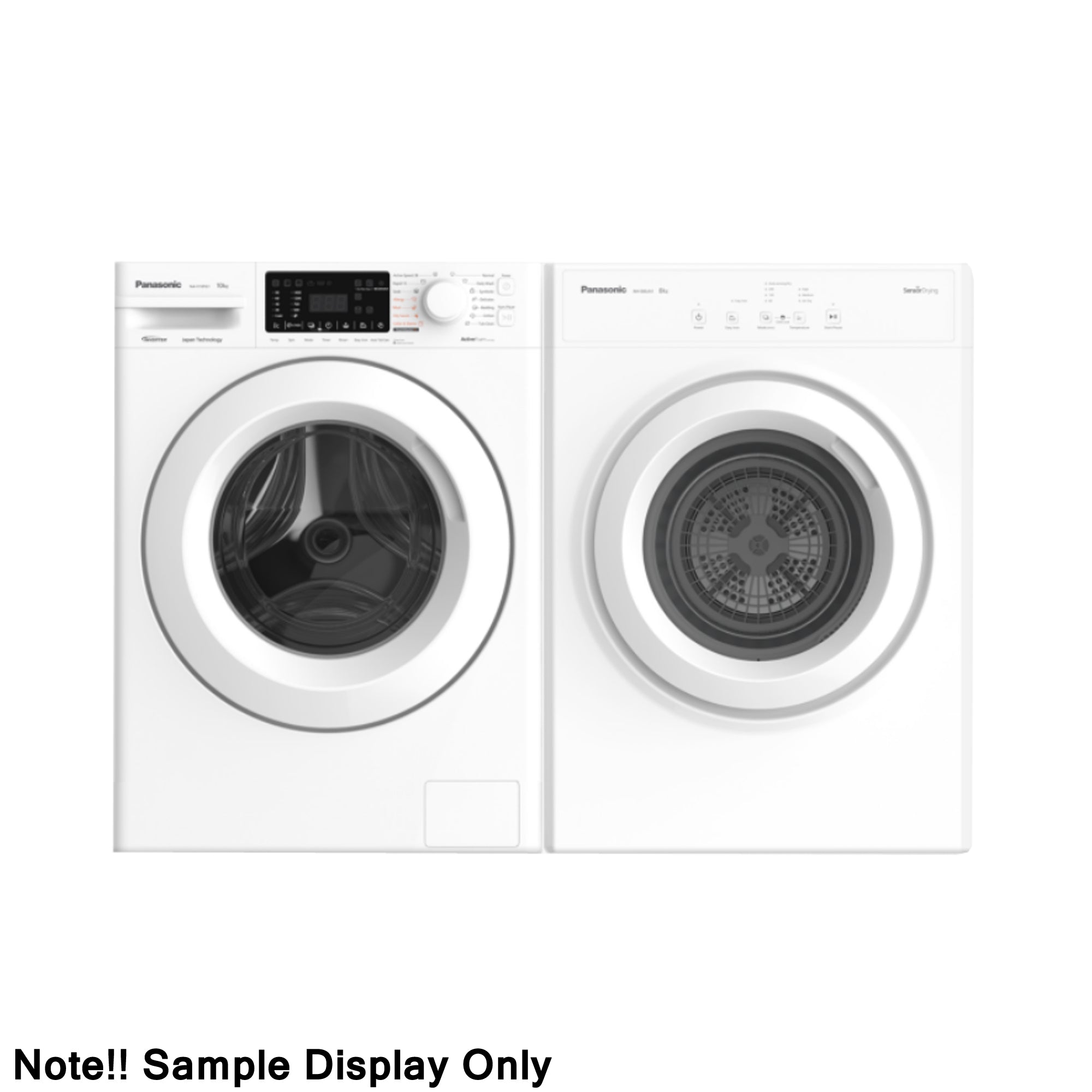 PanasonicNH-E80JA1WPH8.0KgFrontLoadTumbleElectricVentedDryer-4