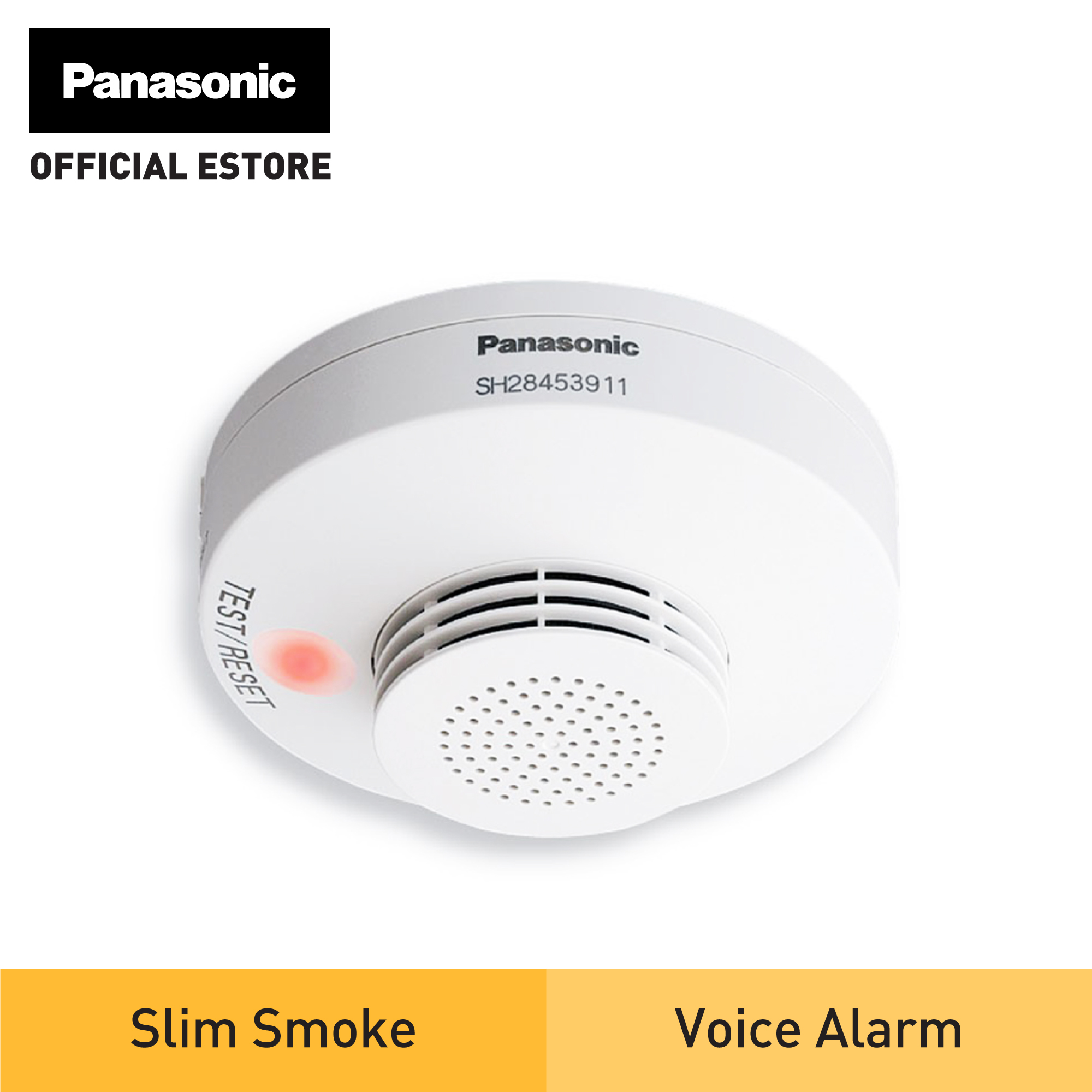 PanasonicSH28455911SmokeDetector_VoiceAlarmPanasonicSmokeDetector-1