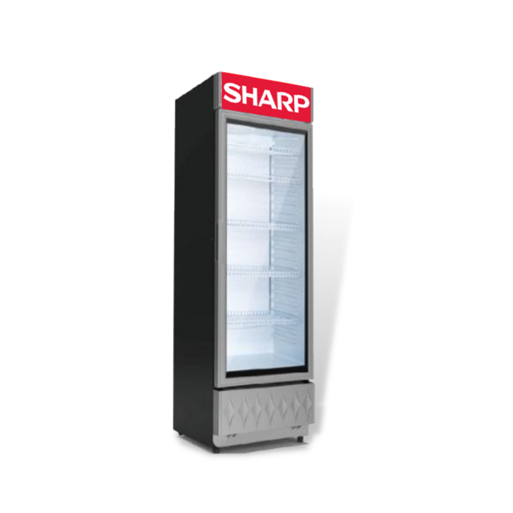 Sharp SCH-215AS 1 Door Showcase Refrigerator