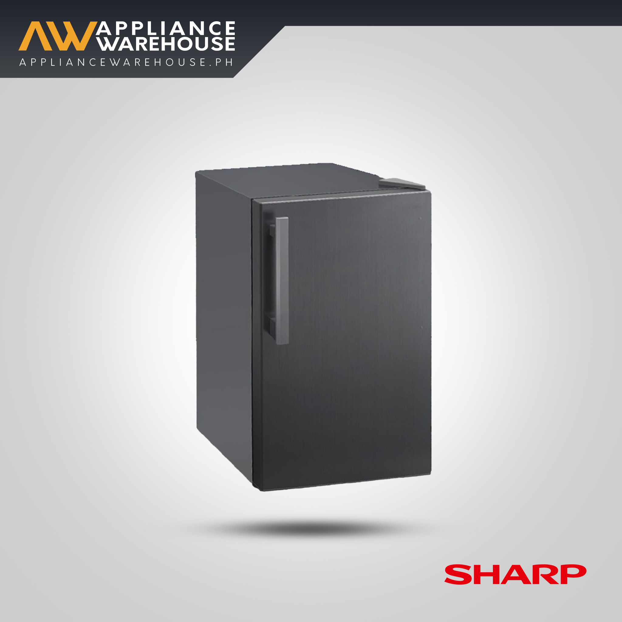 Sharp SJ-DL55BS-DS 5.5 cu.ft 1 Door Direct Cool Refrigerator