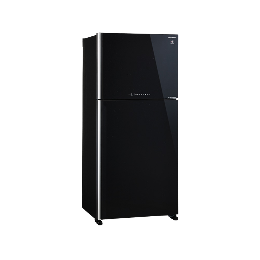 Sharp SJ-FTG18CVP-BK 20 cu.ft.Two Door No Frost Inverter Refrigerator - Black