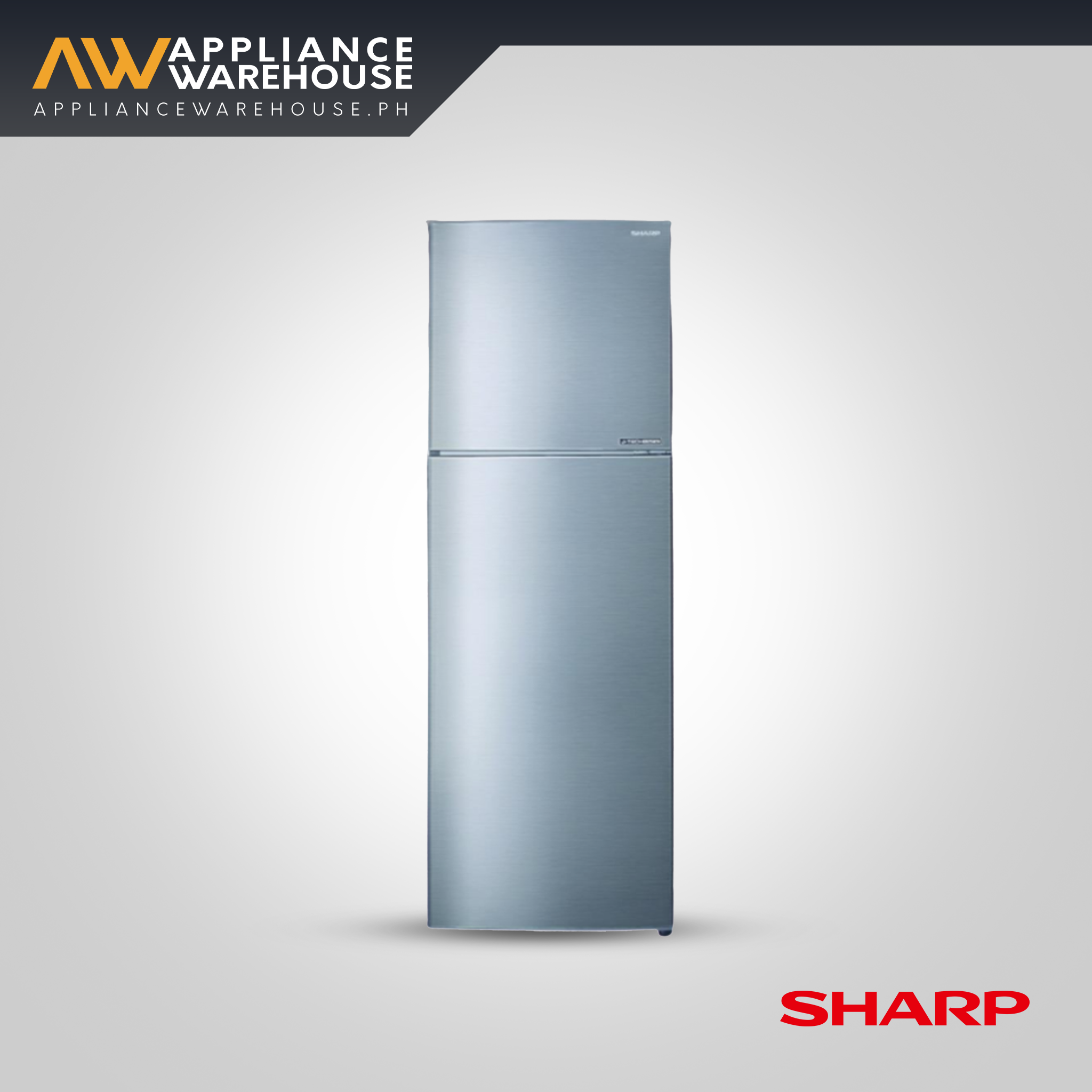 Sharp 306L Two-Door No Frost Inverter Refrigerator