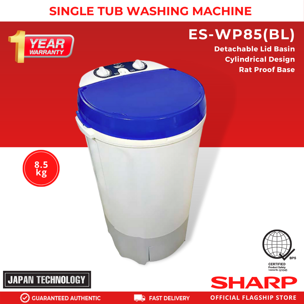 SharpES-WP85_BL_SingleTub8.5kgWashingMachine-1