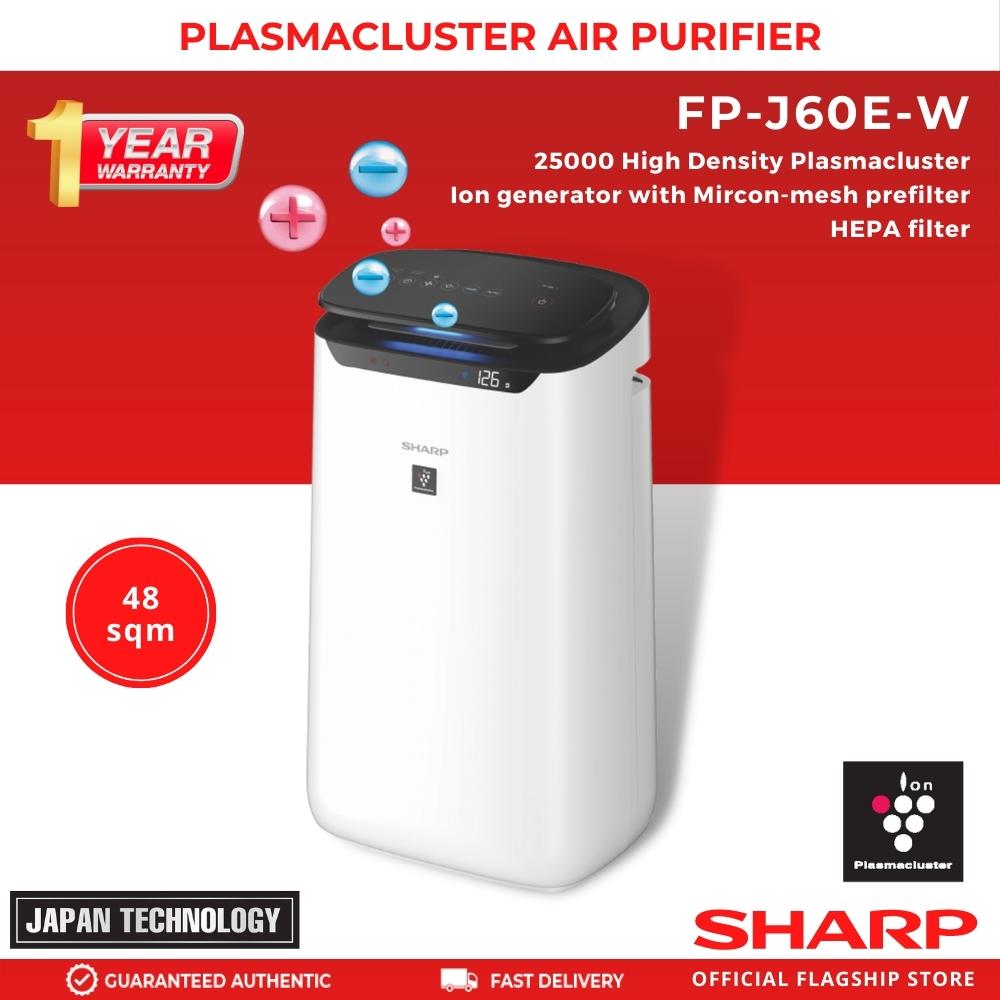 SharpFP-J60E-WAirPlasmaclusterAirPurifier-1