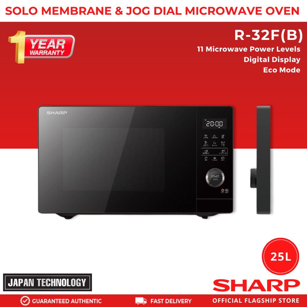SharpMicrowaveOvenR-32F_B_25Liters_LatestModel_-1