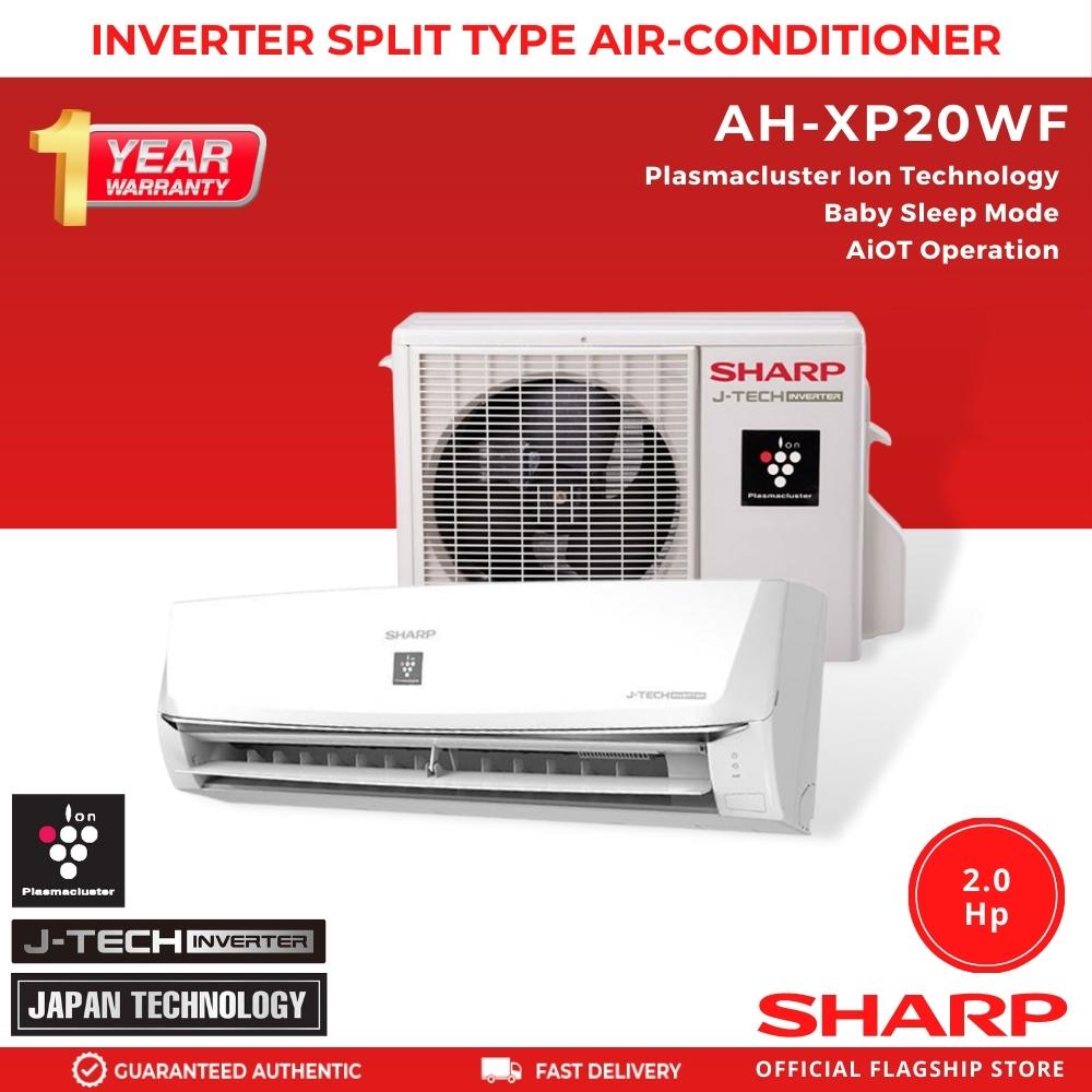 Sharp AH-XP20WF / AU-XP20WF 2.0 HP Aircon Split Type Inverter Premium Air Conditioner_1