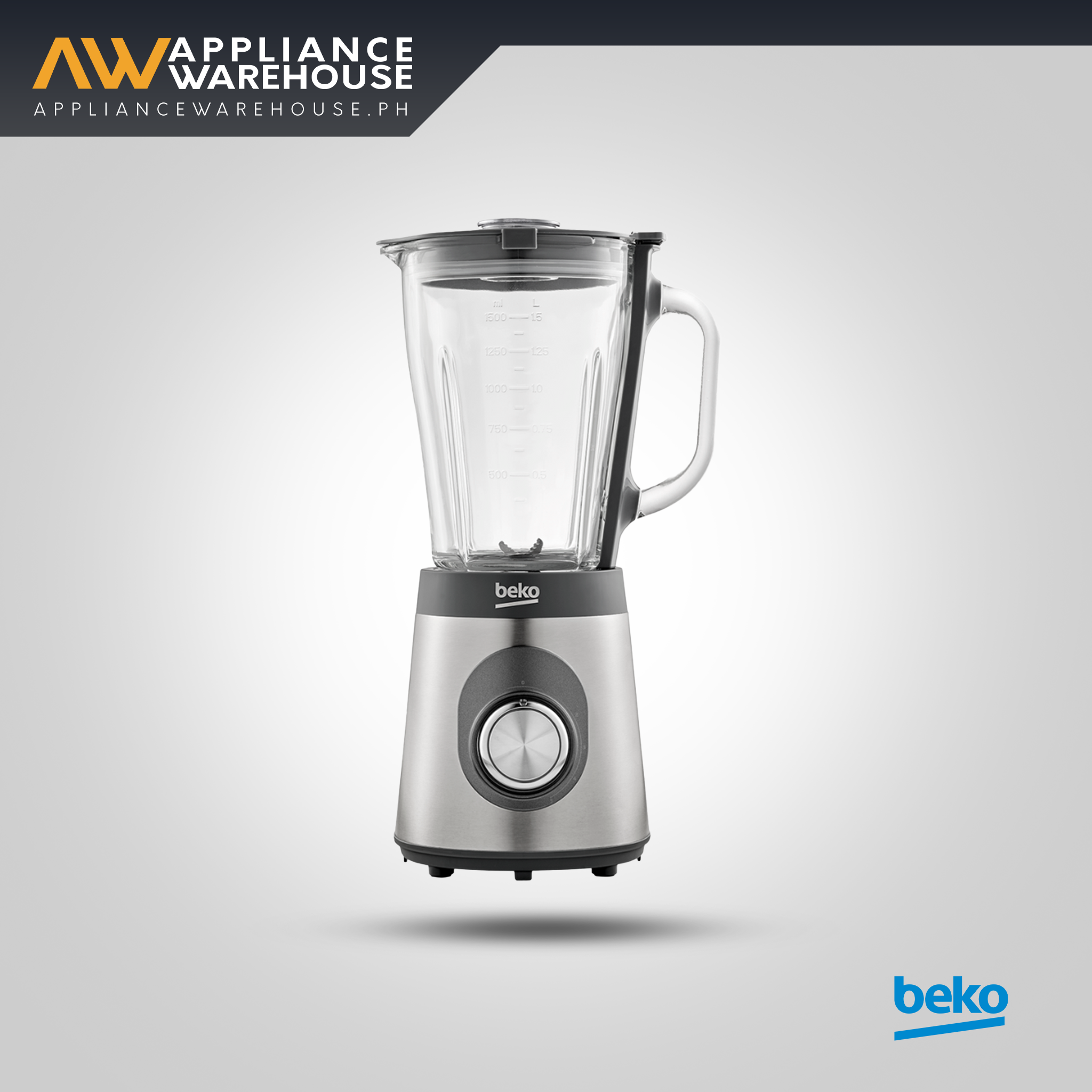 Beko 1.5 Table Top Blender TBN30848X
