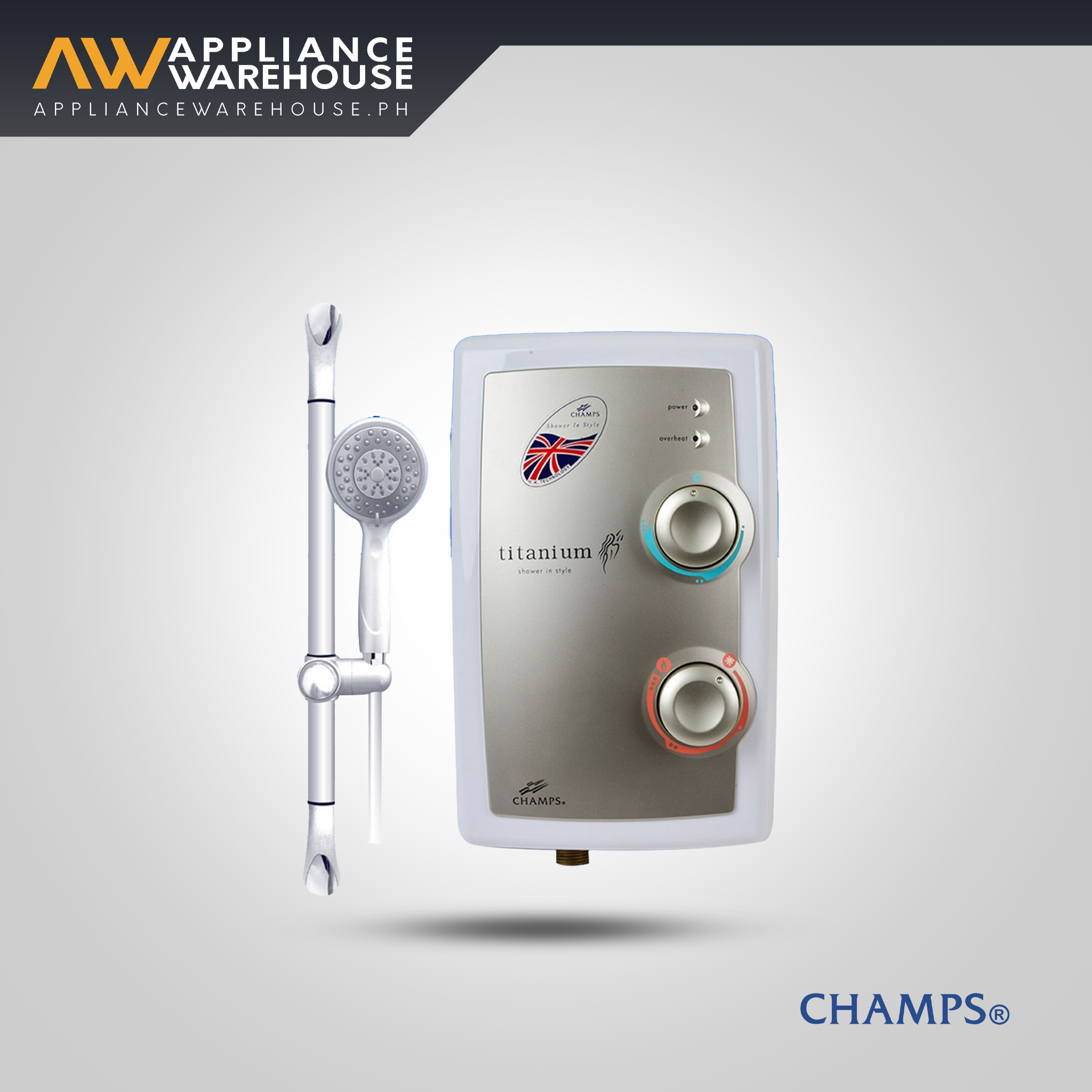 Titanium – 3.5 kW Singlepoint Instant Water Heater