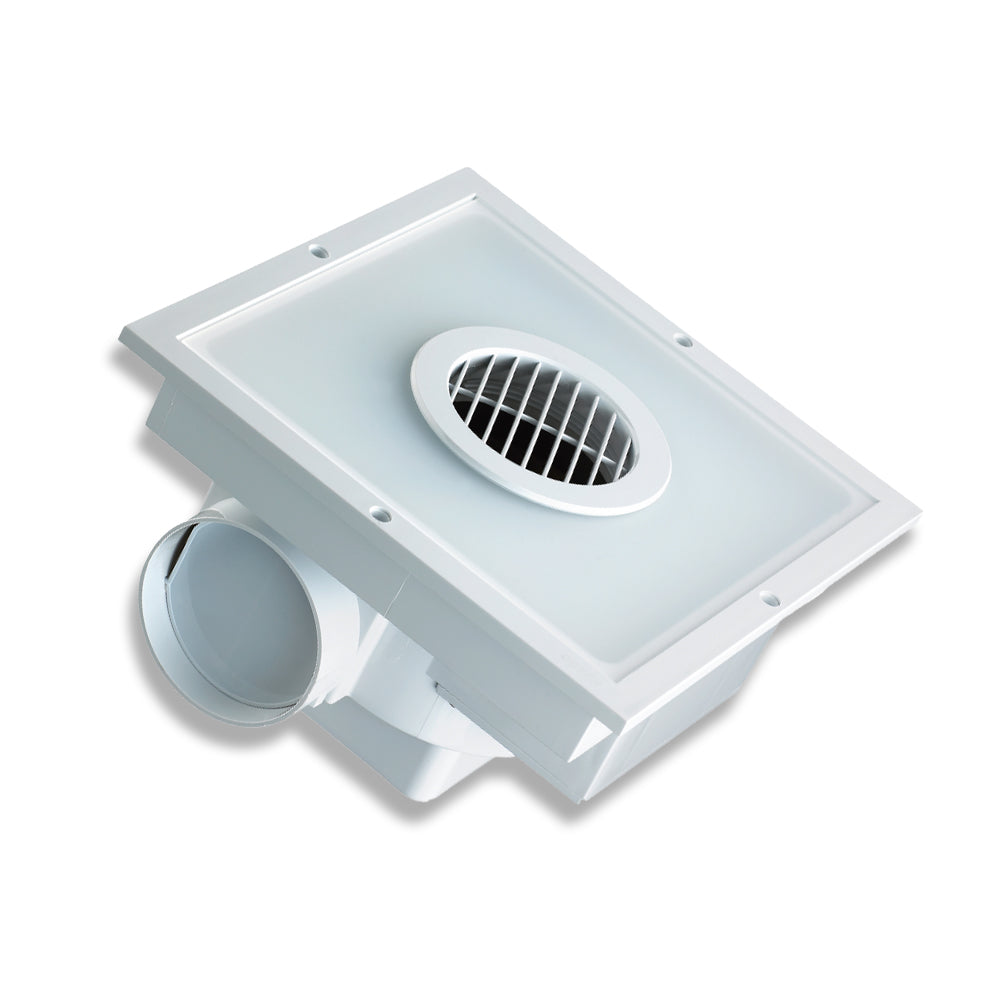 Ventilation fan on a white background