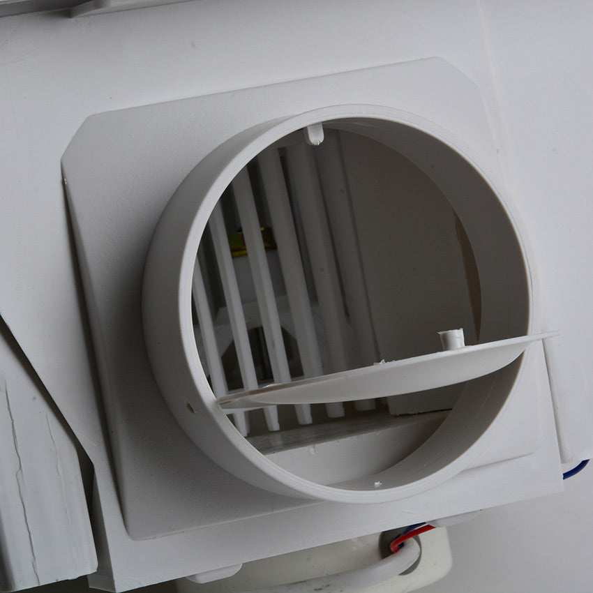 Vector SMV-150CG 6" Ceiling Exhaust Duct Fan (White)(5)