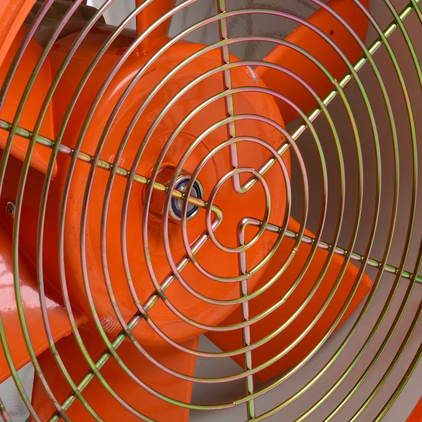 Vector TIP-350S Portable Blower Fan (Off White/ Orange) (4)