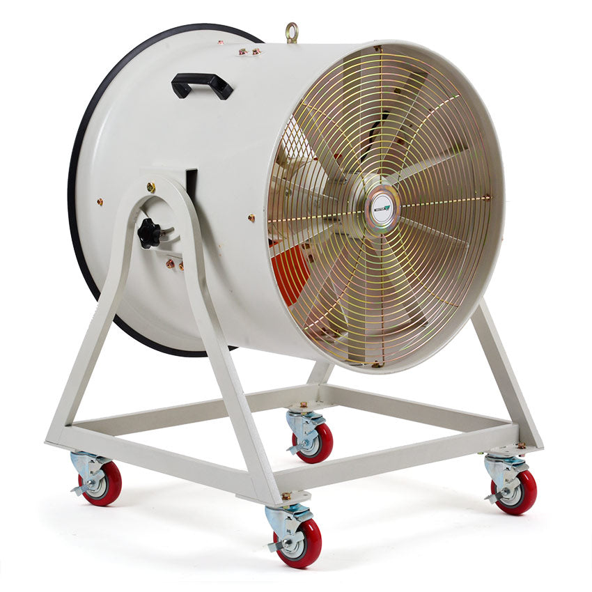 Industrial fan on a white background