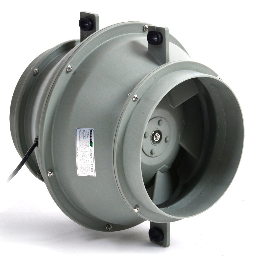 Industrial fan on a white background