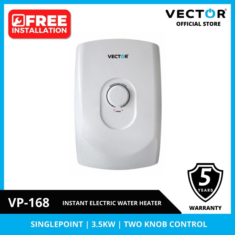 Vector VP-168 3.5 Kw Singlepoint Instant Electric Water Heater (1)