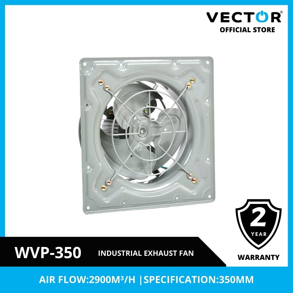 Vector WVP-350 14" Industrial Exhaust Fan (Green)(1)