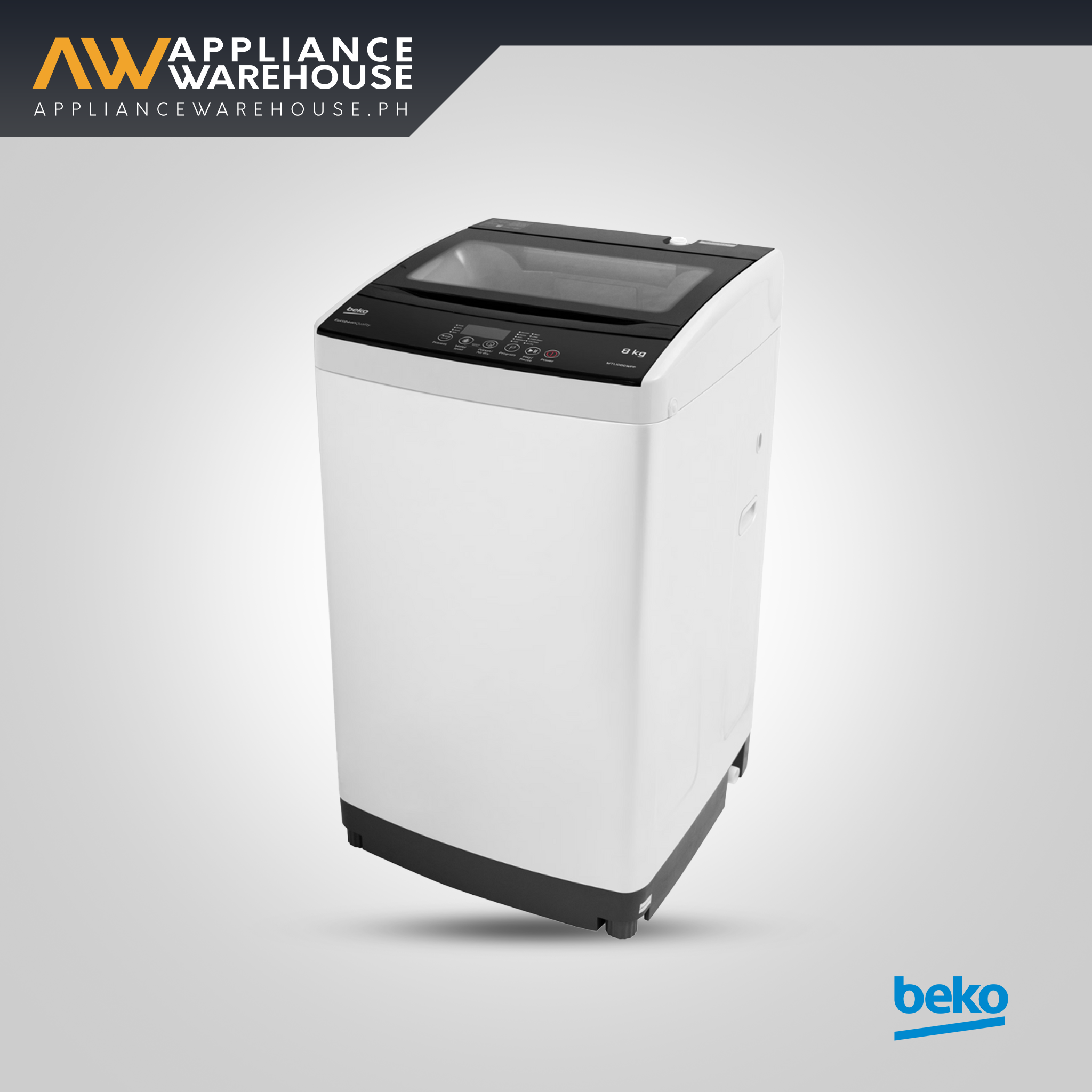 Beko 8.0kg Top Load Washing Machine