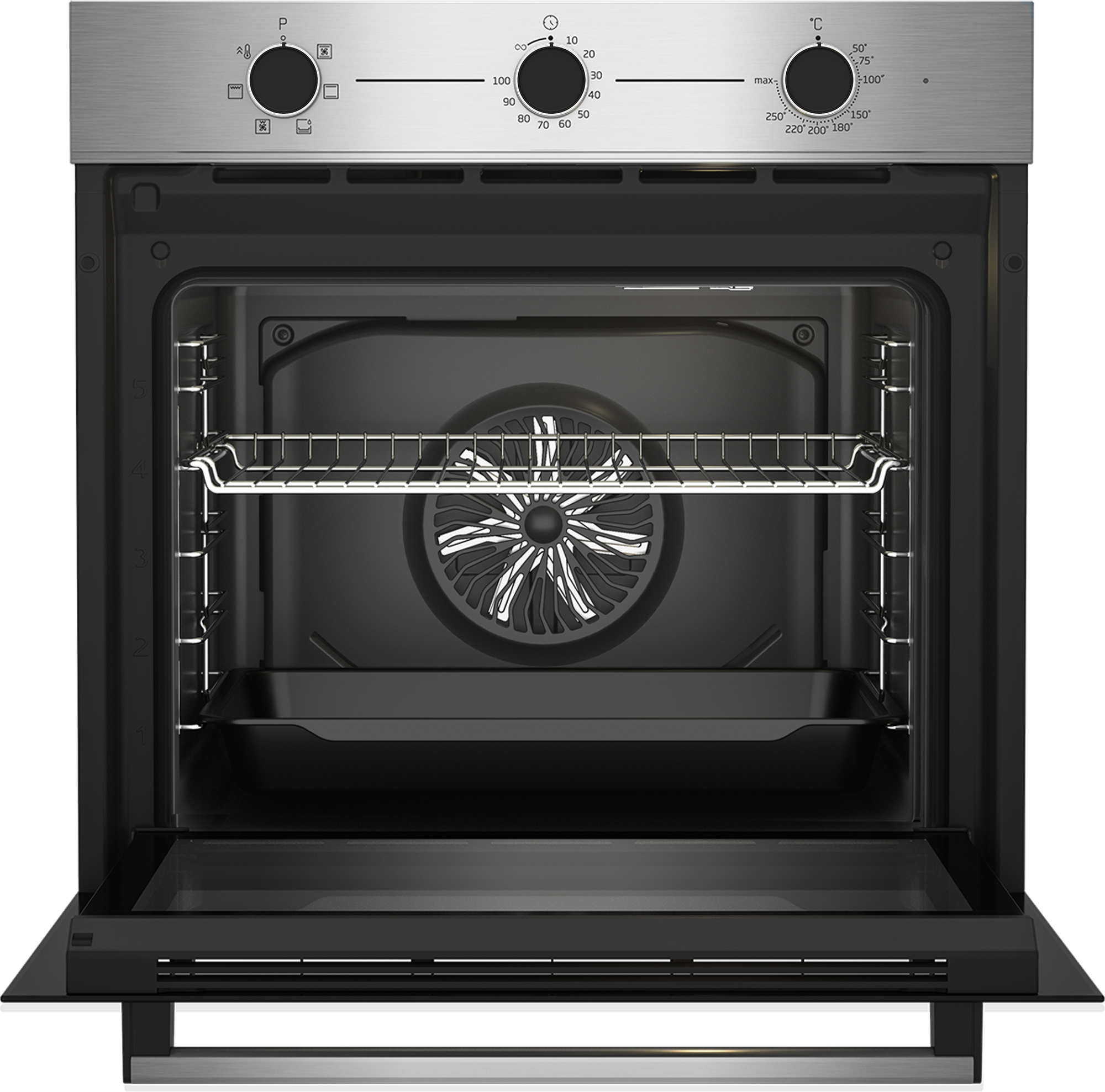 BekoBuilt-InOven60cmElectricMultifunctionOvenwith6CookingFunction_AeroPerfectBBIE14100XC-2