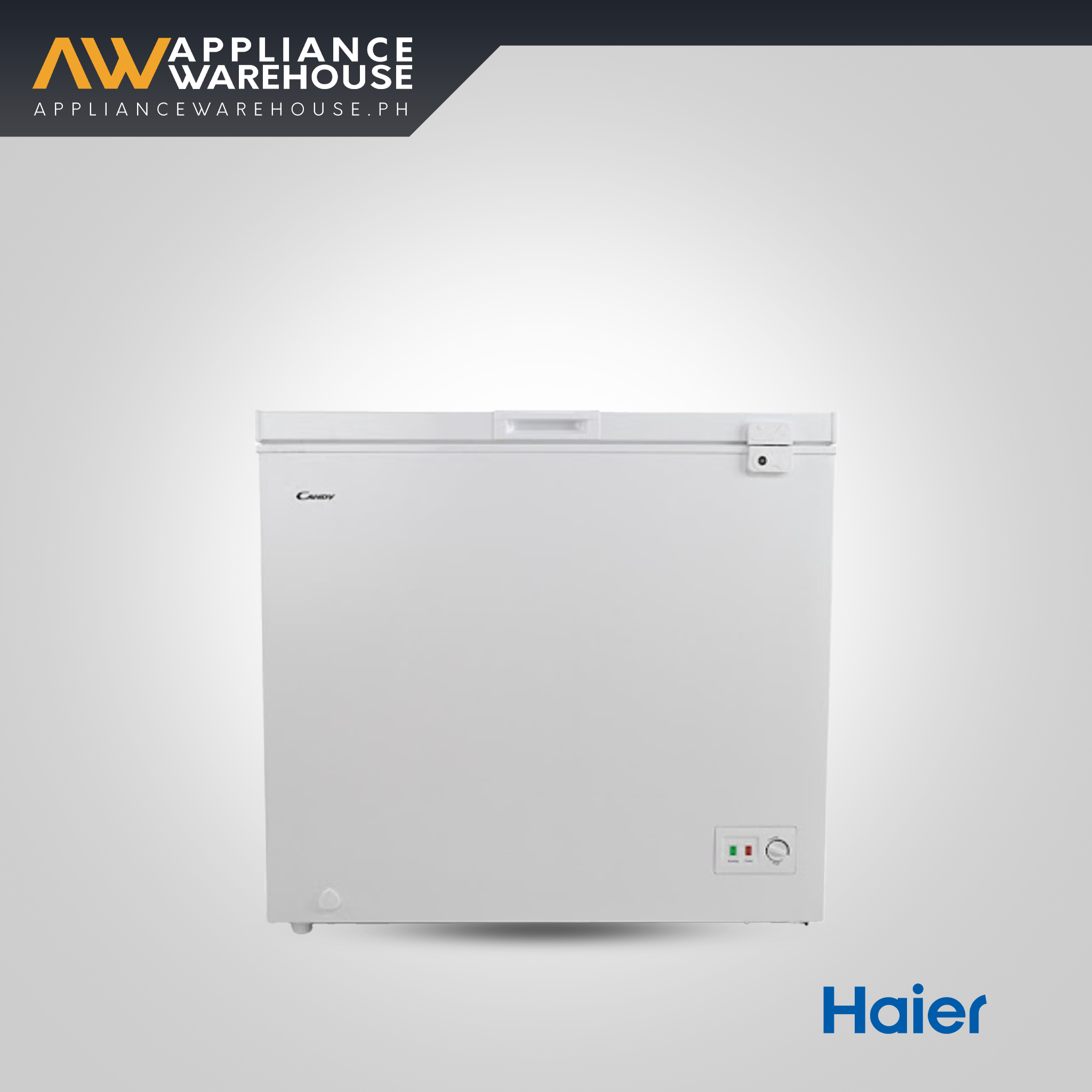 Candy CF-07IV 7.0 cu. ft. Dual Function Quick Freezing Solid Top Chest Freezer/Chiller