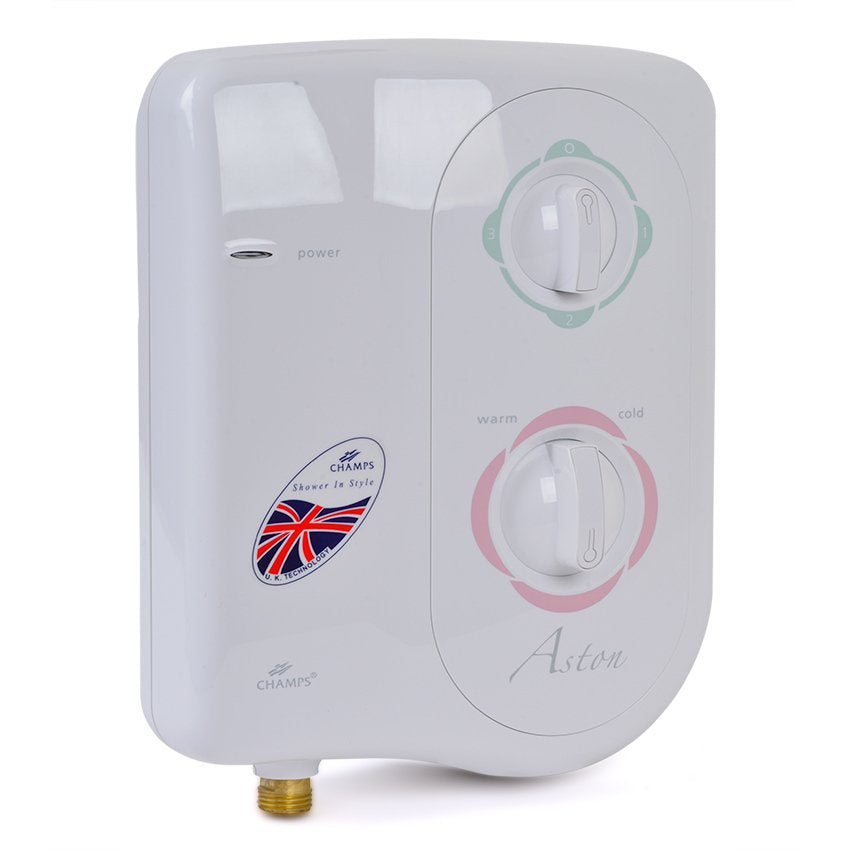 Champs Aston 3.5Kw Singlepoint Instant Shower Water Heater (White)(3)