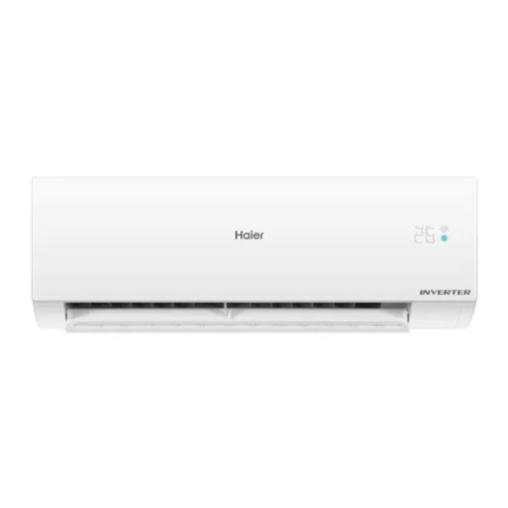 Haier air conditioner on a white background