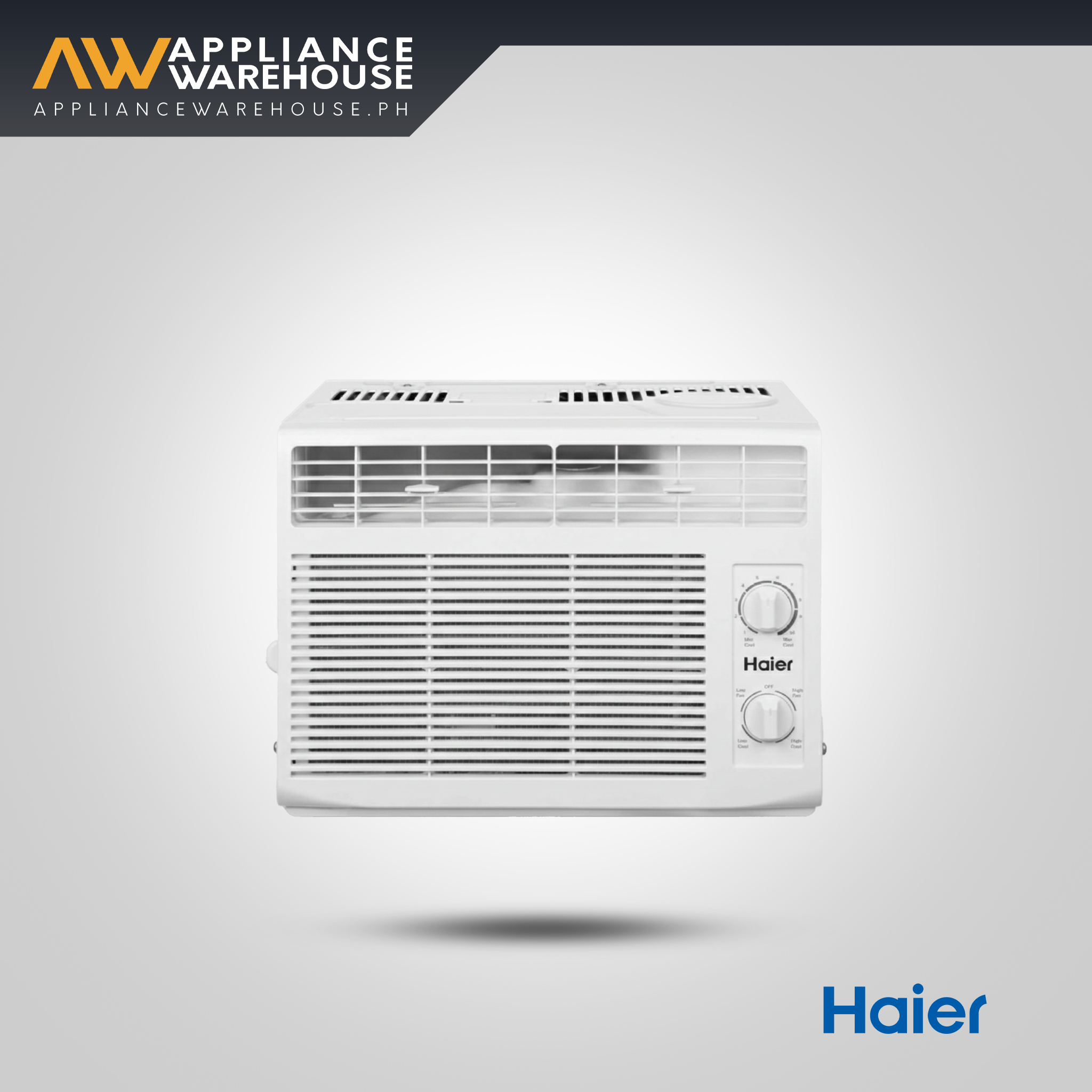 [TOP SELLER] Haier HW-06MCQ33 0.6 HP Chill Cool Window Type Aircon for Small Room | R32 Refrigerant | Blue Fin Anti-corrosion Paint | 100% Copper Pipes - New Model