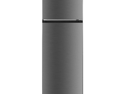 Haier 11.5 cu. ft. Two-Door Refrigerator – Inox Finish