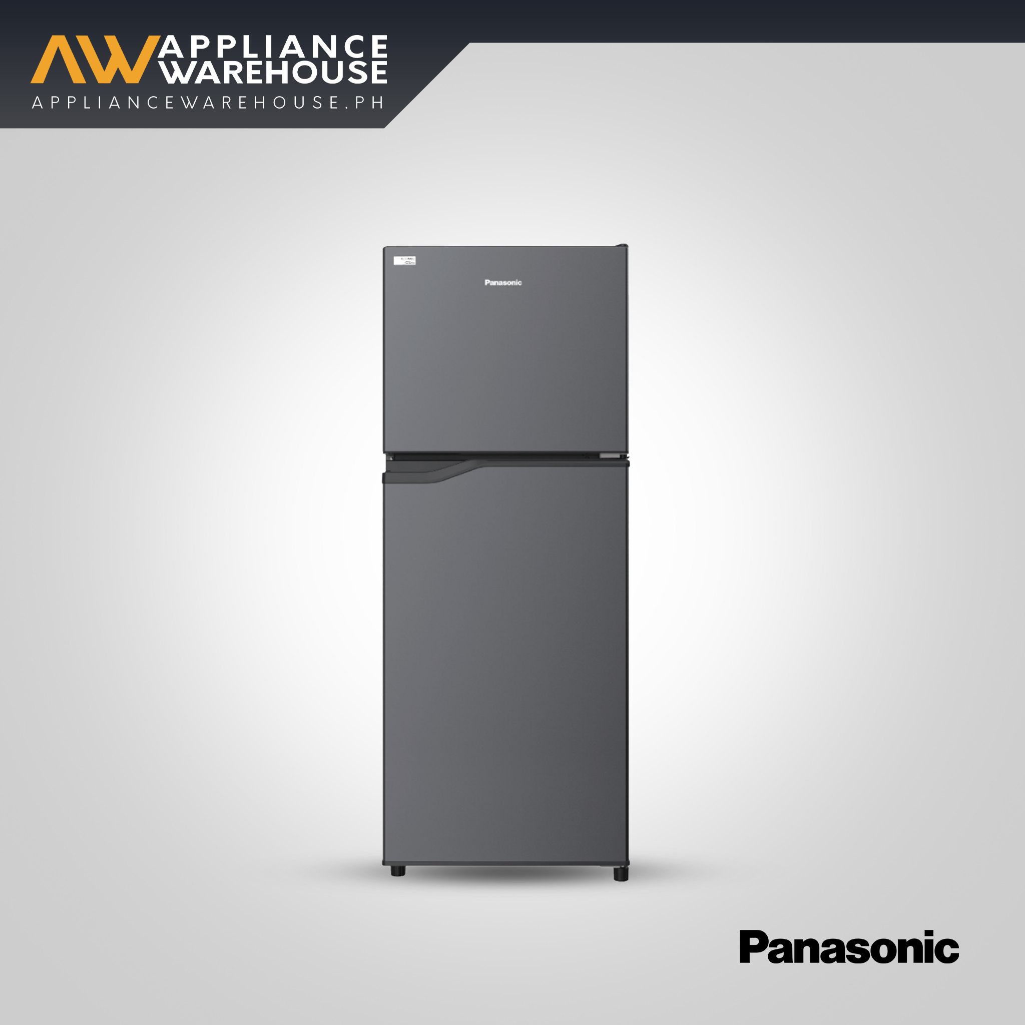 Panasonic NR-BQ211VS 7.9 cu. ft. 2 Door Top Mount Freezer Direct Cool Inverter Refrigerator